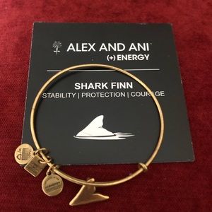 Alex and Ani shark fin bracelet